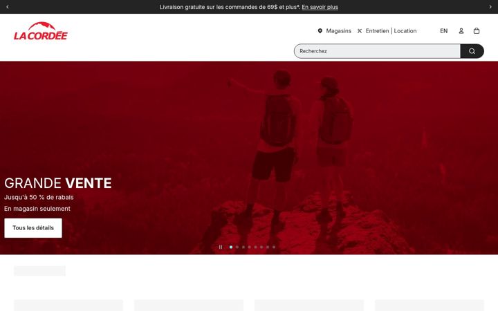 Screenshot of lacordee.com
