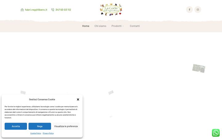 Screenshot of lacortedellagricoltura.it