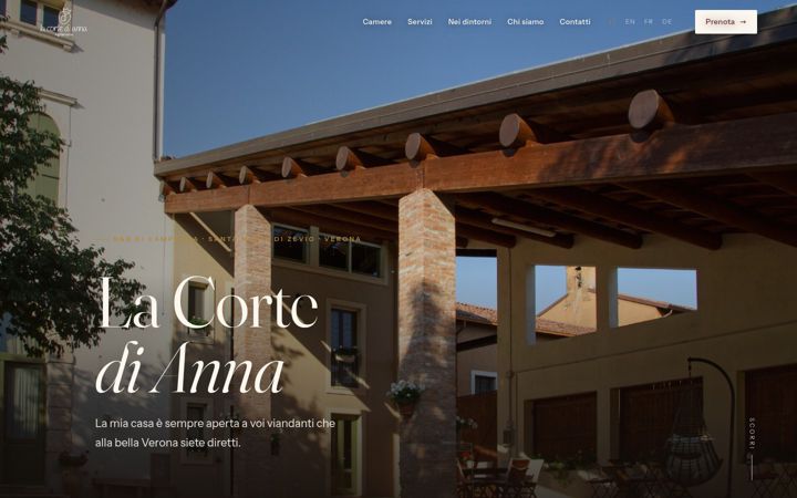 Screenshot of lacortedianna.com