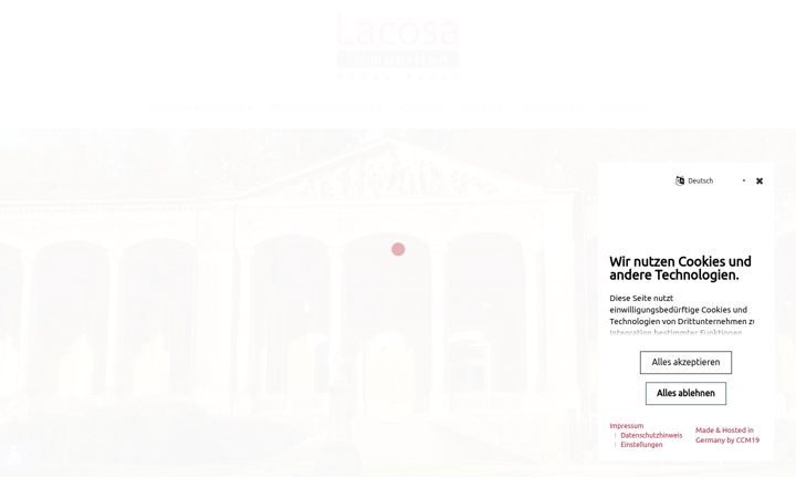 Screenshot of lacosa-immobilien.de