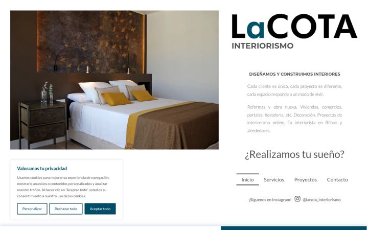 Screenshot of lacota.es