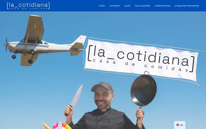 Screenshot of lacotidiana.es