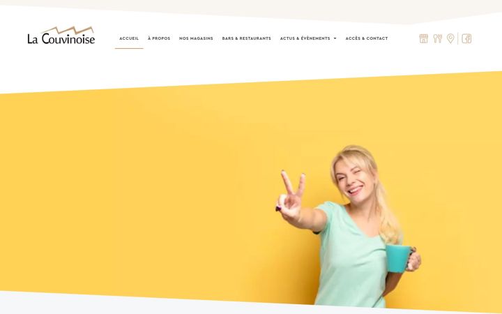 Screenshot of lacouvinoise.be