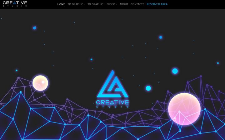 Screenshot of lacreativestudio.it