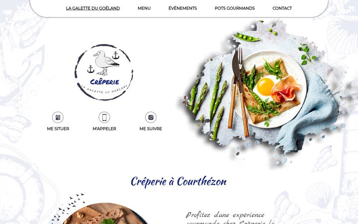 Screenshot of lacreperiedugoeland.fr