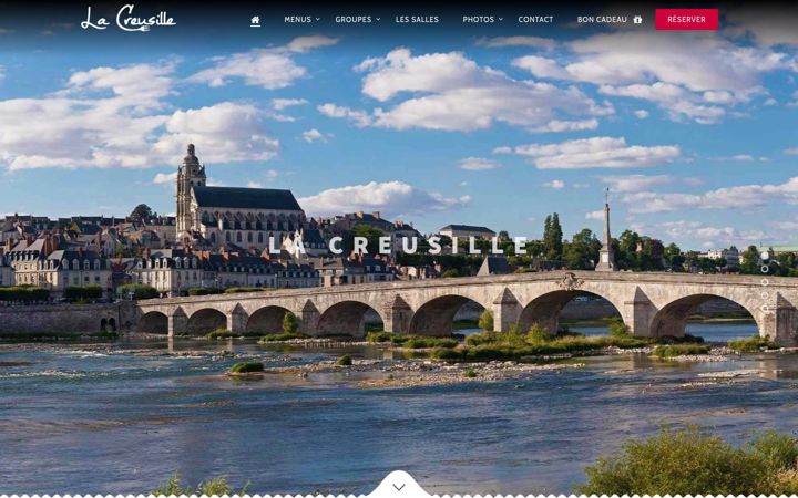 Screenshot of lacreusille.com