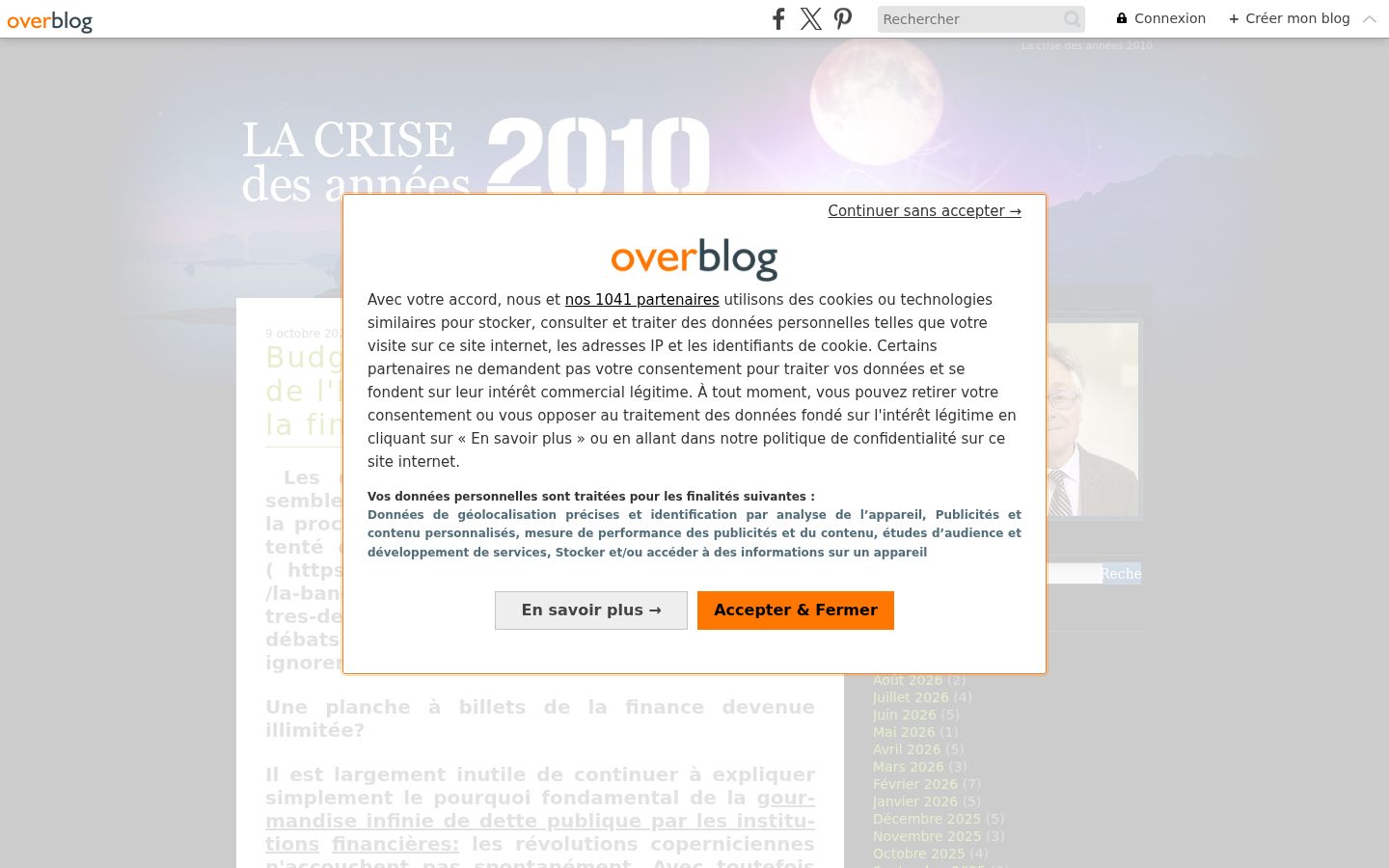 Screenshot tal-banner tal-kunsens muri qabel kwalunkwe interazzjoni
