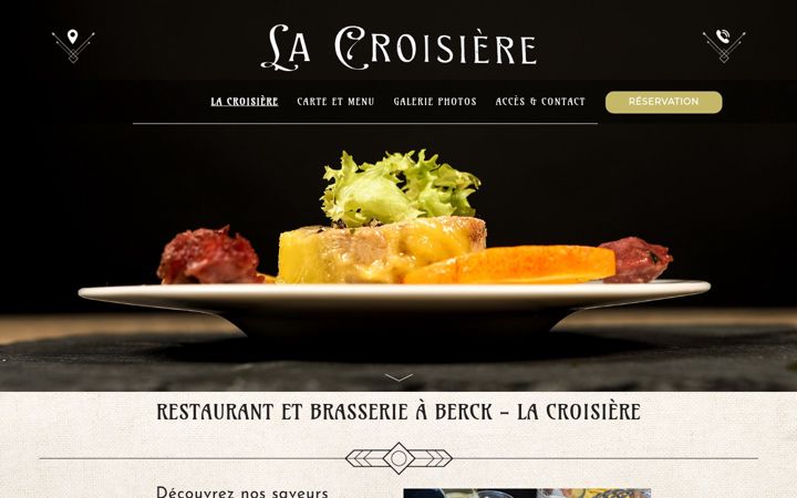 Screenshot of lacroisierebercksurmer.fr
