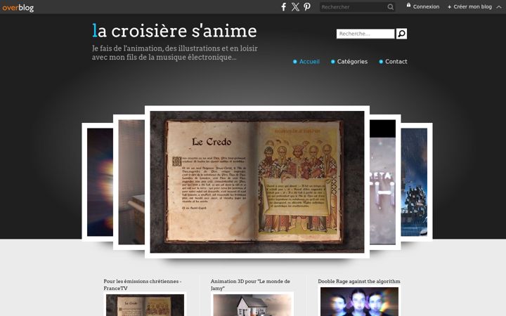 Screenshot of lacroisieresanime.com