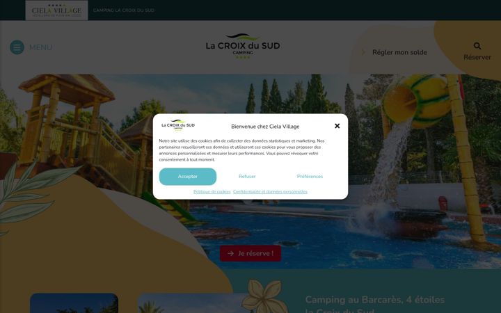 Screenshot of lacroixdusud.fr