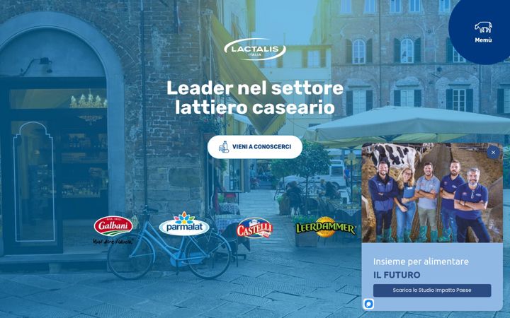 Screenshot of lactalisvaloreitalia.it