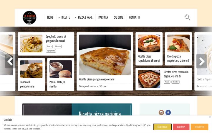 Screenshot of lacucinaignorante.it
