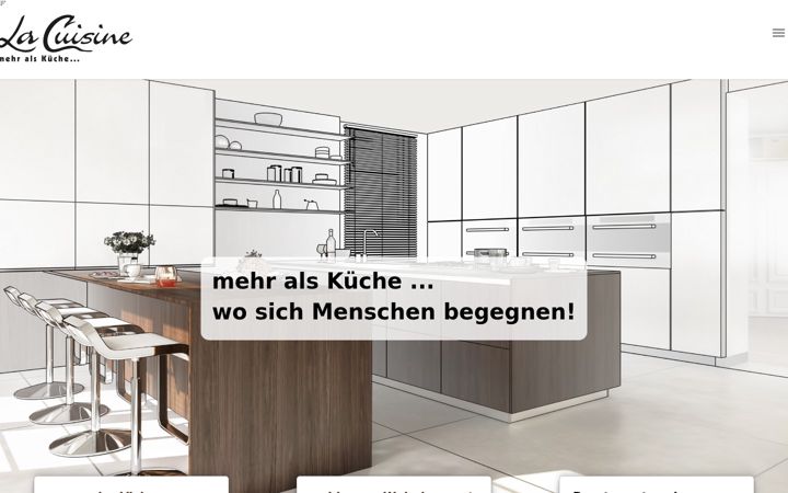 Screenshot of lacuisine.de