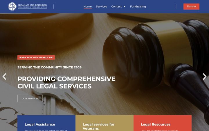 Screenshot of ladadetroit.org