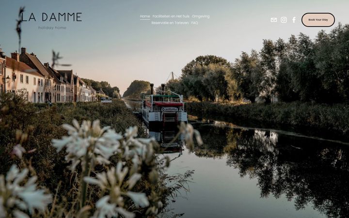 Screenshot of ladamme.be