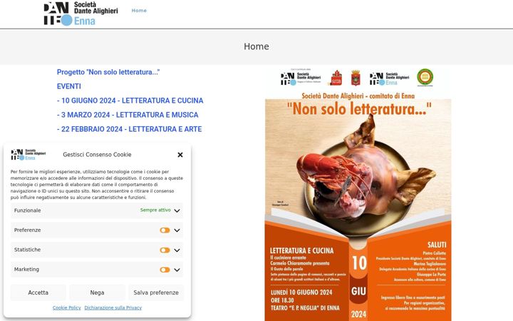Screenshot of ladantedienna.it