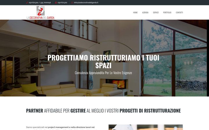 Screenshot of ladecorativadelgarda.it