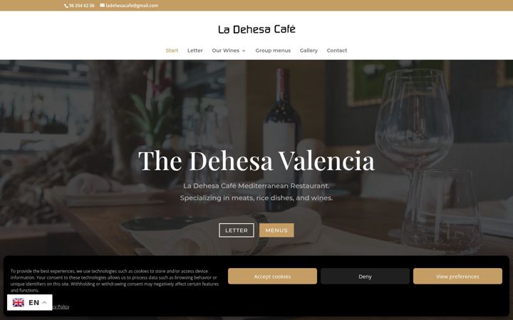 Screenshot of ladehesavalencia.com