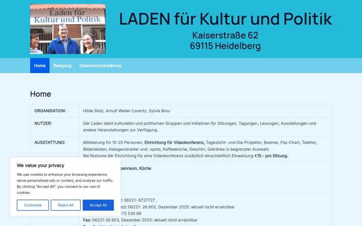 Screenshot of laden-k-p-hd.de