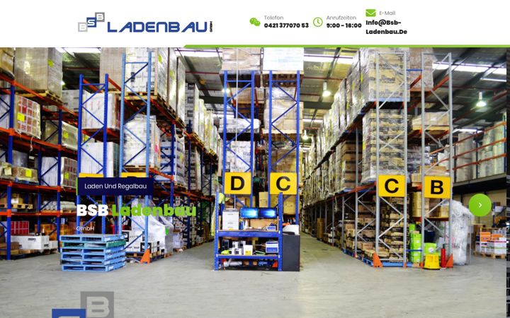 Screenshot of laden-regalbau.de