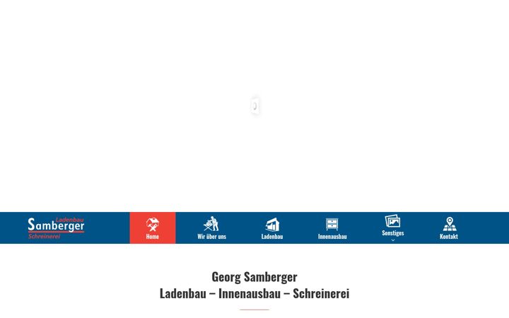 Screenshot of ladenbau-samberger.de