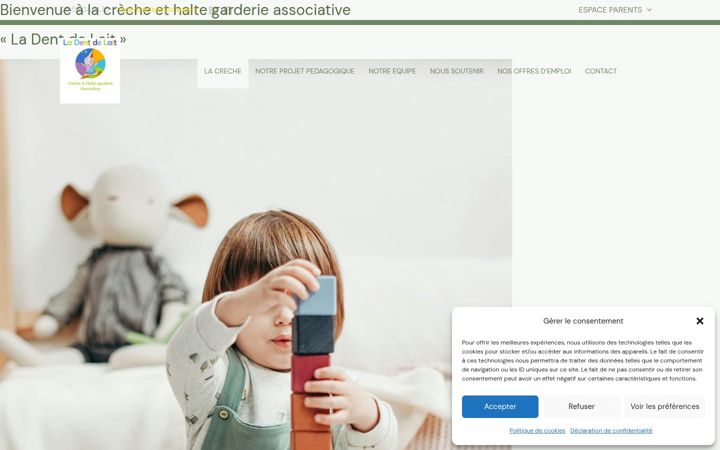 Screenshot of ladentdelait.fr