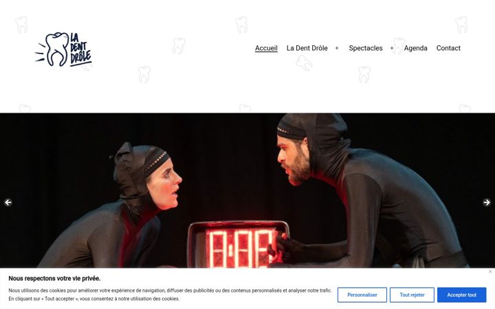 Screenshot of ladentdrole.fr