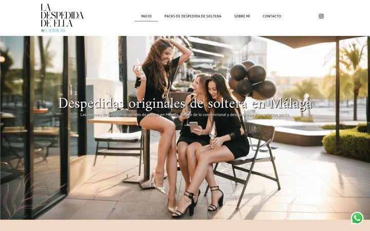 Screenshot of ladespedidadeella.com