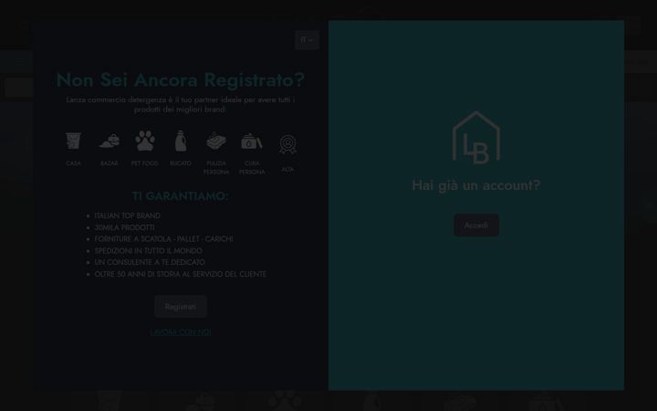 Screenshot of ladetergenza.com