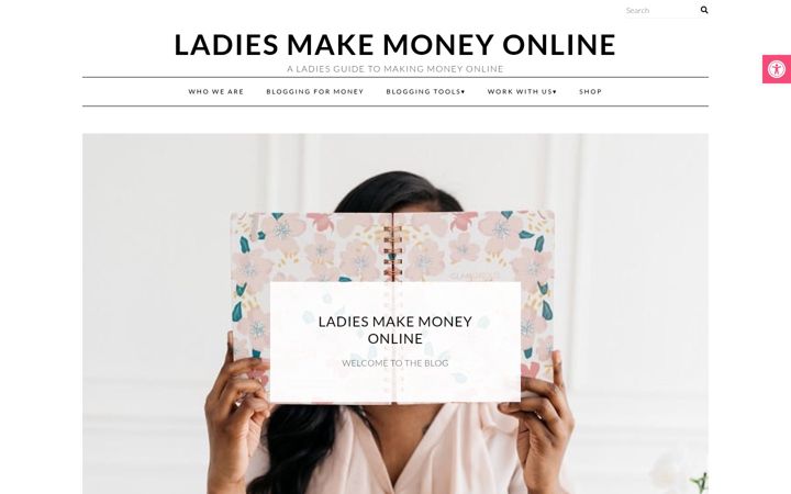 Screenshot of ladiesmakemoney.com