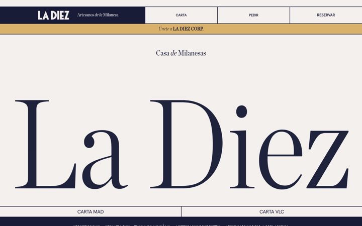 Screenshot van ladiezmilanesas.es