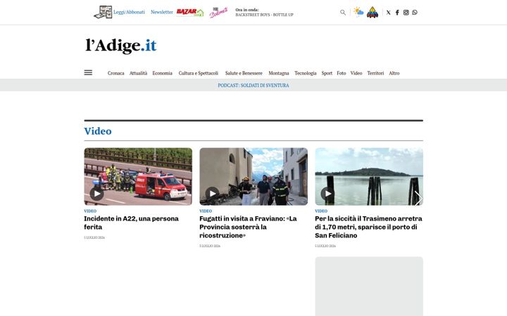 Screenshot of ladige.it