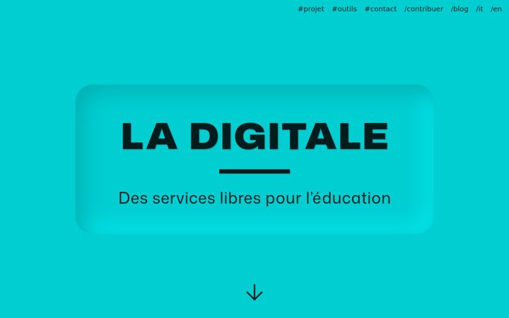 Screenshot of ladigitale.dev