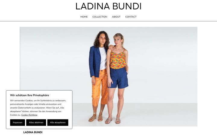 Screenshot of ladinabundi.com