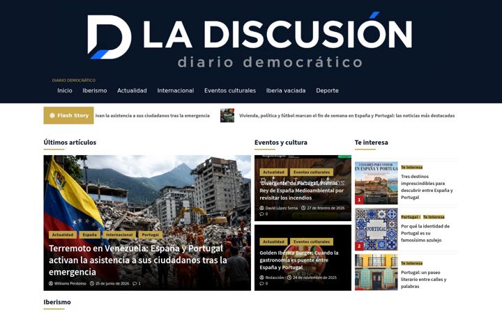 Screenshot of ladiscusion.es