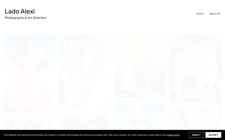 Screenshot of ladoalexi.com