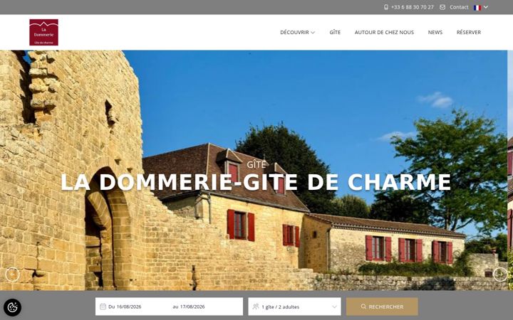 Screenshot of ladommerie.com