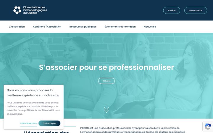 Screenshot of ladoq.ca