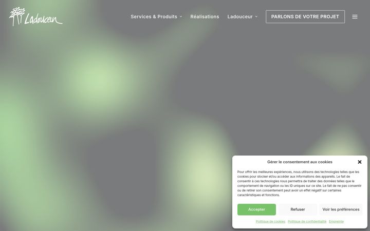 Screenshot of ladouceurpaysagiste.com