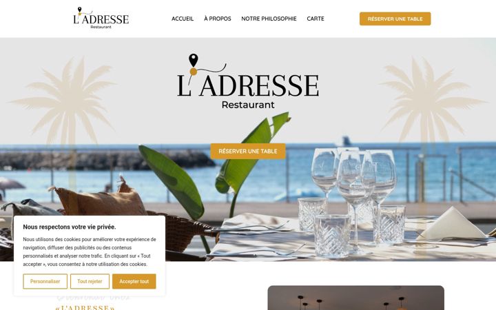 Screenshot of ladressercm.fr