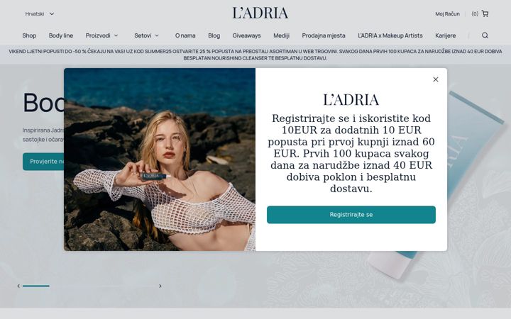 Screenshot of ladria.eu