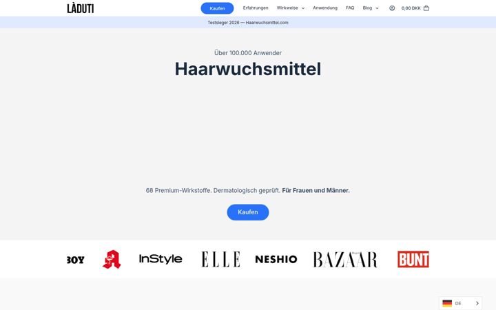 Screenshot of laduti.de