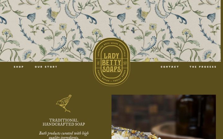 Screenshot of ladybettysoaps.com