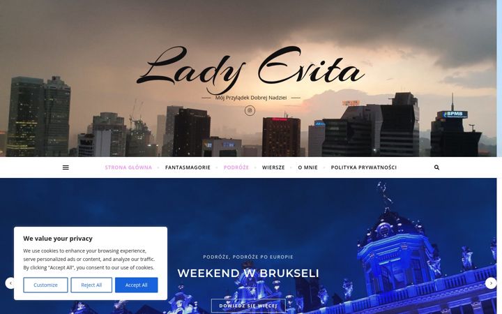 Screenshot of ladyevita.pl