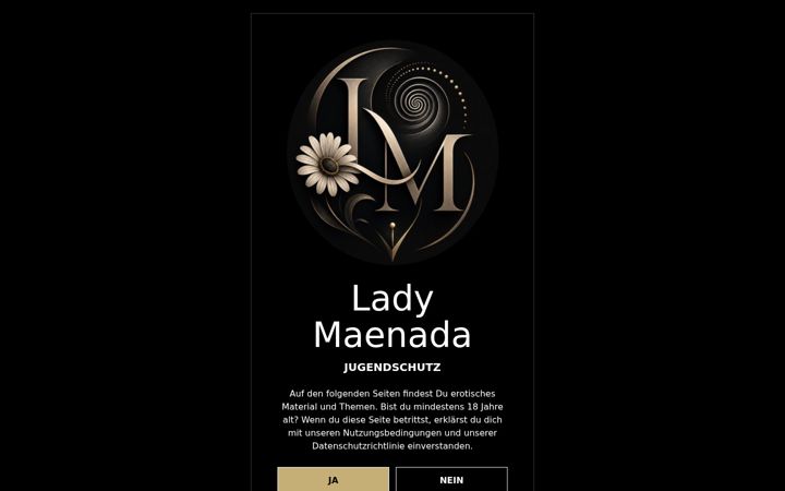 Screenshot of ladymaenada.com