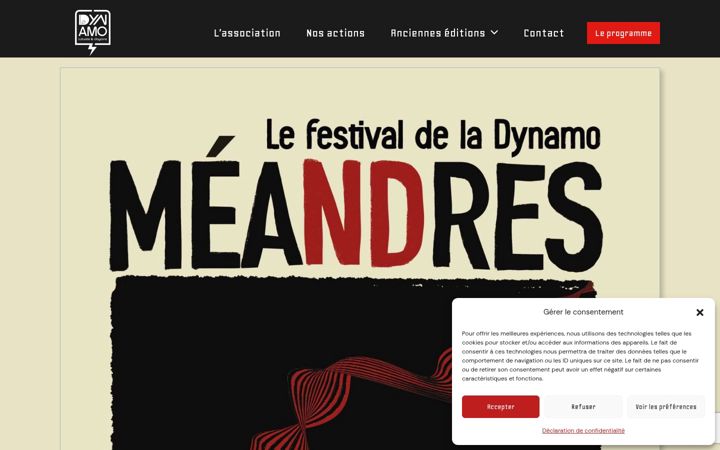 Screenshot of ladynamo79.fr
