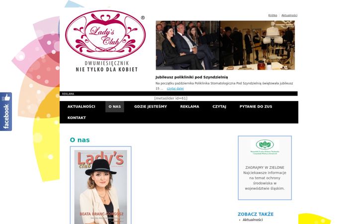 Screenshot of ladysclub-magazyn.pl