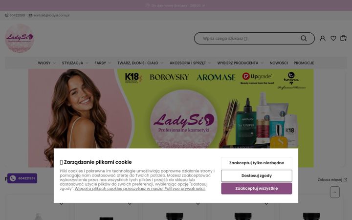 Screenshot of ladysi.com.pl