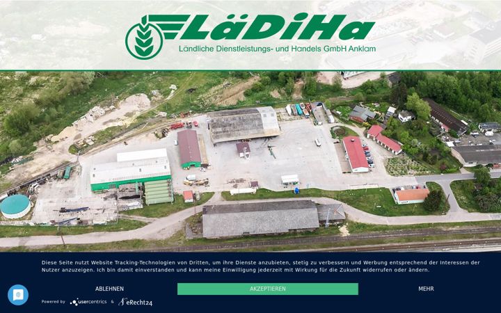 Screenshot of laediha.de