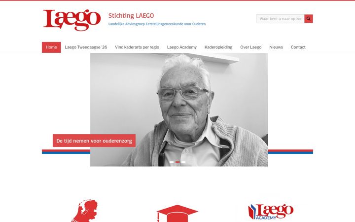 Screenshot of laego.nl